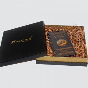 Kundenspezifische klassische Farbbox schätzt Himmel und Erde-Abdeckungs-Geschenkbox